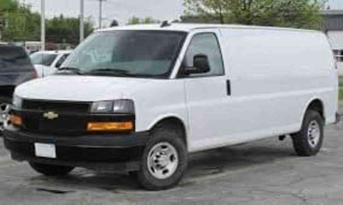 Chevrolet Express passenger van rental vehicle