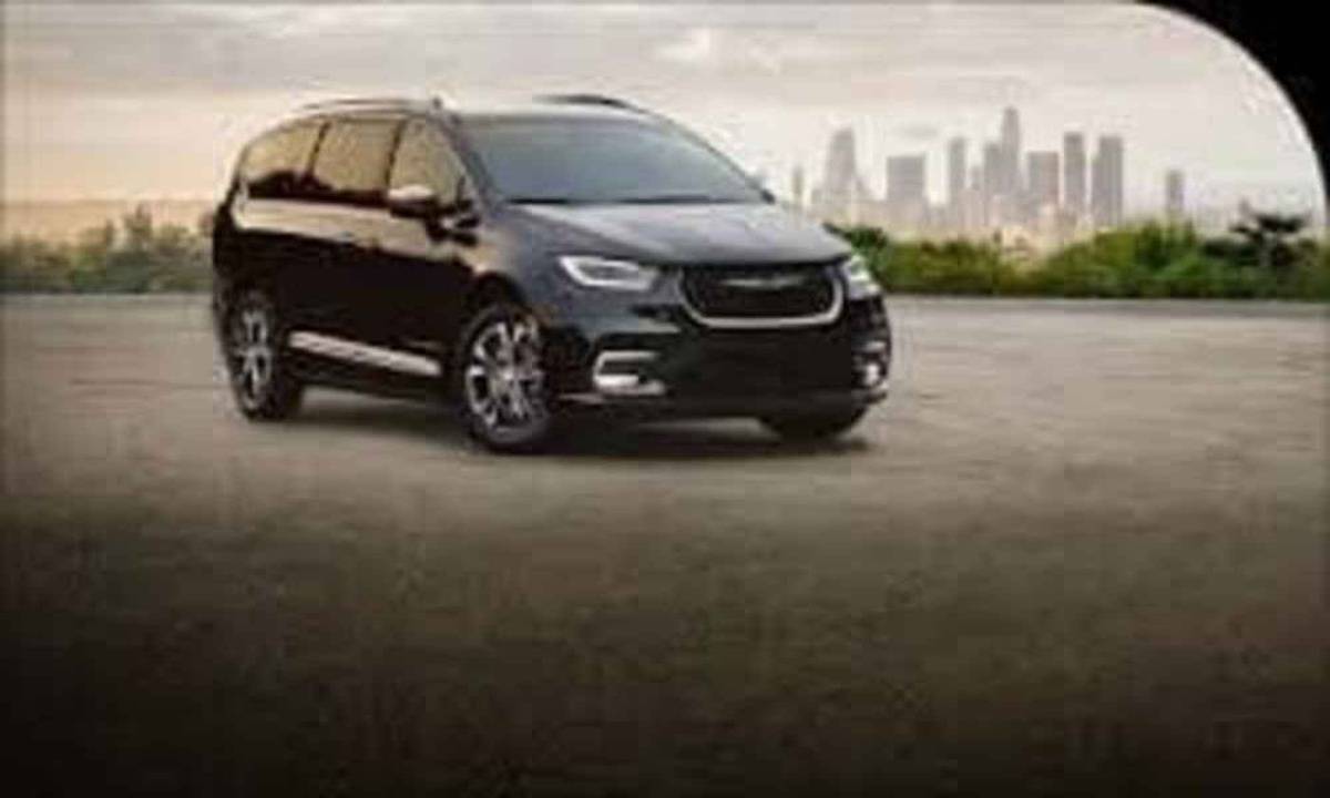 Chrysler Pacifica minivan rental vehicle