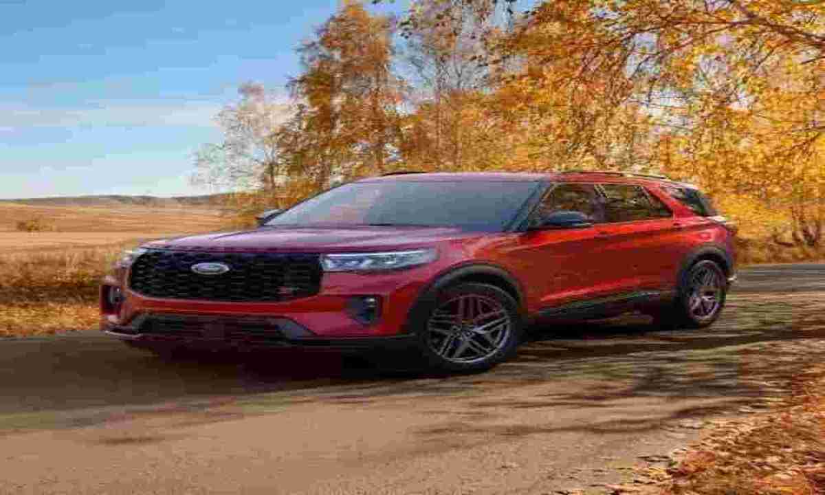 Ford Explorer SUV rental vehicle