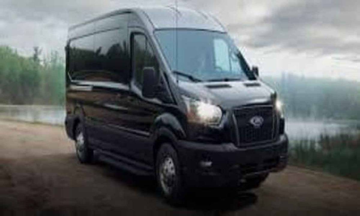Ford Transit passenger van rental vehicle
